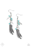 Find Your Flock - Blue Earrings ~ Paparazzi Fashion Fix