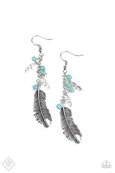 Find Your Flock - Blue Earrings ~ Paparazzi Fashion Fix