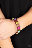 Flowery Frontier - Multi Bracelet ❤️ Paparazzi