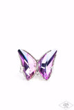 Fluorescent Flutter - Purple Ring ❤️ Paparazzi