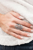Garden Bliss - Silver Ring ❤️ Paparazzi
