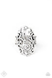 Garden Bliss - Silver Ring ❤️ Paparazzi