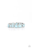 Giving Geometrics - Blue Bracelet ❤️ Paparazzi
