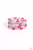 Glassy Gait - Pink Bracelets ❤️ Paparazzi