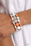 Heartfelt Haven - Blue Bracelets ❤️ Paparazzi