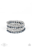 Ice Knowing You - Blue Bracelet ~ Paparazzi Bracelets