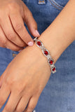 Infinite Impression - Red Bracelet ❤️ Paparazzi