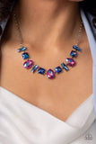 Interstellar Ice - Pink Necklace ❤️ Paparazzi