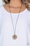 Iridescently Influential - Brown Necklace ❤️ Paparazzi