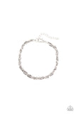 Last Lap - Silver Bracelet ❤️ Paparazzi