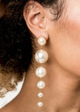 Living A Wealthy Lifestyle - Gold Earrings ~ Paparazzi Fashion Fix