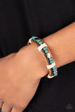 Lodge Luxe - Blue Bracelet ❤️ Paparazzi