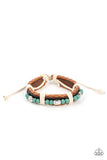 Lodge Luxe - Blue Bracelet ❤️ Paparazzi