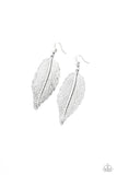 Lookin' For A Flight - Silver Earrings ❤️ Paparazzi