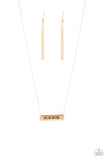 Love One Another - Gold Necklace ❤️ Paparazzi