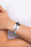 Lovely Stones - Blue Bracelet ❤️ Paparazzi