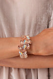 Luminous Laurels - Rose Gold Bracelet ❤️ Paparazzi