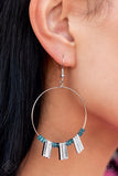 Luxe Lagoon - Blue Earrings ❤️ Paparazzi