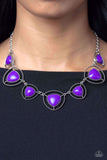Make A Point - Purple Necklace ❤️ Paparazzi