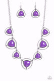 Make A Point - Purple Necklace ❤️ Paparazzi