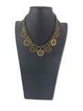 Meadow Masquerade - Brass Necklace ❤️ Paparazzi