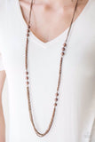 Metal Musical - Copper Necklace ❤️ Paparazzi