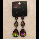 Metro Momentum - Multi Earrings ~ Paparazzi Life Of The Party