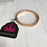 Etched in shimmery textures, glistening gold links join across the wrist, creating a bold bangle.   P9IN-GDXX-082XX