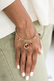 Mind Body And Sol - Gold Bracelet Paparazzi Fashion Fix