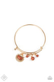 Mind Body And Sol - Gold Bracelet Paparazzi Fashion Fix