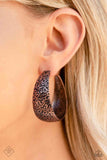 Mother Nature Medley - Copper Earrings ❤️ Paparazzi