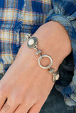 Musical Mountains - White Bracelet ❤️ Paparazzi