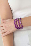 Nice GLOWING! - Purple Bracelets ❤️ Paparazzi