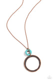 Optical Illusion - Copper Necklace ❤️ Paparazzi