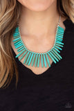 Out of My Element - Blue Necklace ❤️ Paparazzi