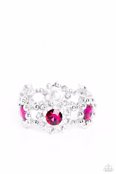 Pact of Petals - Pink Bracelet ❤️ Paparazzi