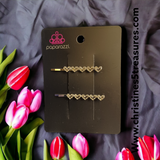 Thinking of You - White Hair Clips ❤️ Paparazzi