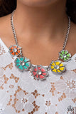 Playful Posies - Multi Necklace ❤️ Paparazzi