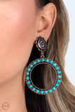 Playfully Prairie - Copper Earrings ❤️ Paparazzi