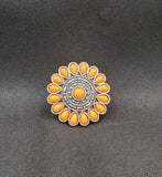 Posy Paradise - Orange Ring ❤️ Paparazzi