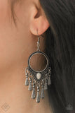 Ranger Rhythm - White Earrings ❤️ Paparazzi