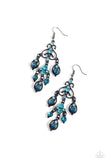 Regal Renovation - Blue Earrings ❤️ Paparazzi