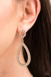 Regal Revival - Gold Earrings ~ Paparazzi Fashion Fix