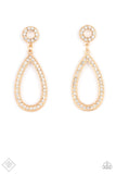 Regal Revival - Gold Earrings ~ Paparazzi Fashion Fix
