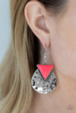 Road Trip Treasure - Pink Earrings ♥️ Paparazzi
