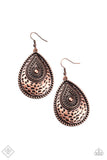 Rural Muse - Copper Earrings ❤️ Paparazzi