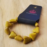 Shark Out Of Water - Yellow Bracelet ~ Paparazzi Fashion Fix
