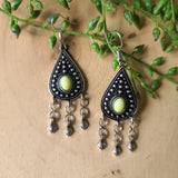 Sahara Song - Green Earrings ~ Paparazzi Summer Packs