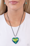Seize the Simplicity - Green Necklace ❤️ Paparazzi