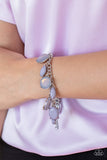Serendipitous Shimmer - Silver Bracelet ❤️ Paparazzi